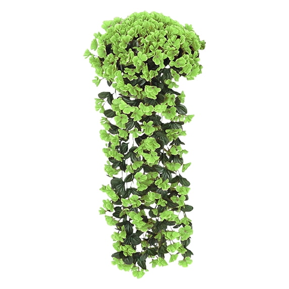 Mrzvby Mothers Day Gifts for Womem Artificial Hanging Plants Flowers Simulation Violet Wall Hanging Wedding Home Decoration Simulat Living Room Ceiling Decoration Plastic Wrapping Plants