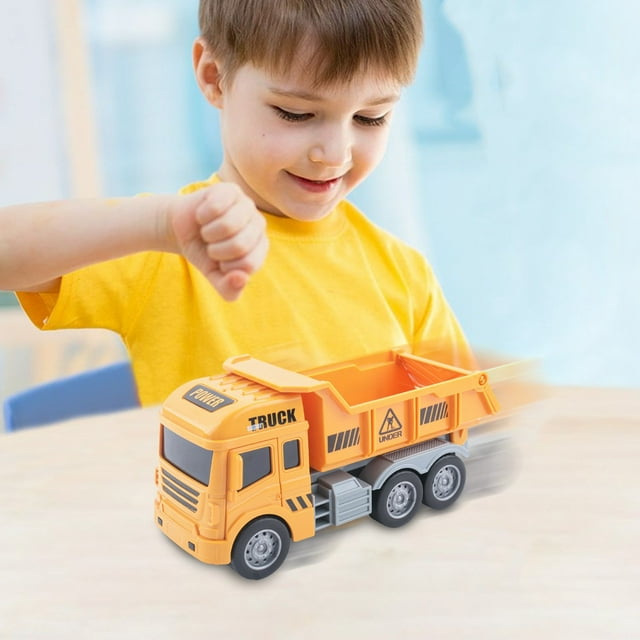 Mrzvby Toddlers Toys Gift Sensory Toys for Ages 2-4 Clearance!Toys for 5 Year Old Boy Children Simulation Engineering Car Toy Model Educational Drive Walking Toy