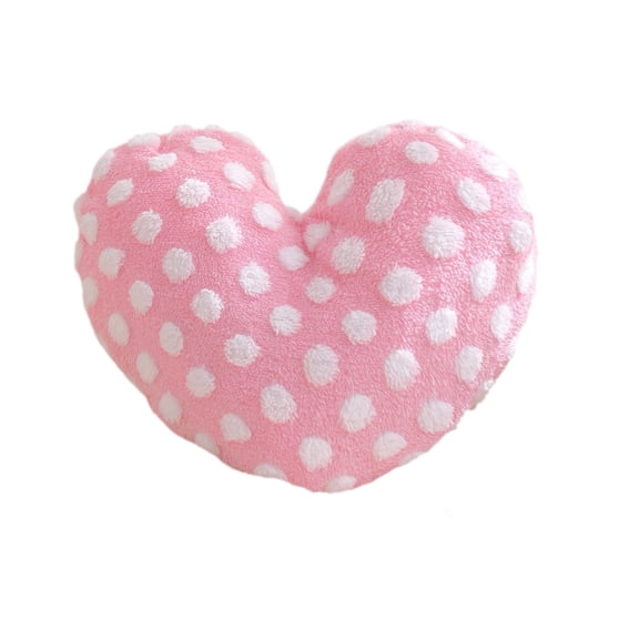 Mrzvby Valentine Day Decorations and Gifts for Women,Valentines Heart Check Sofa Pillow Cover White Spots Soft Decorative Cushion Romantic Home Decor Throw Pillow For Couch Or Bed