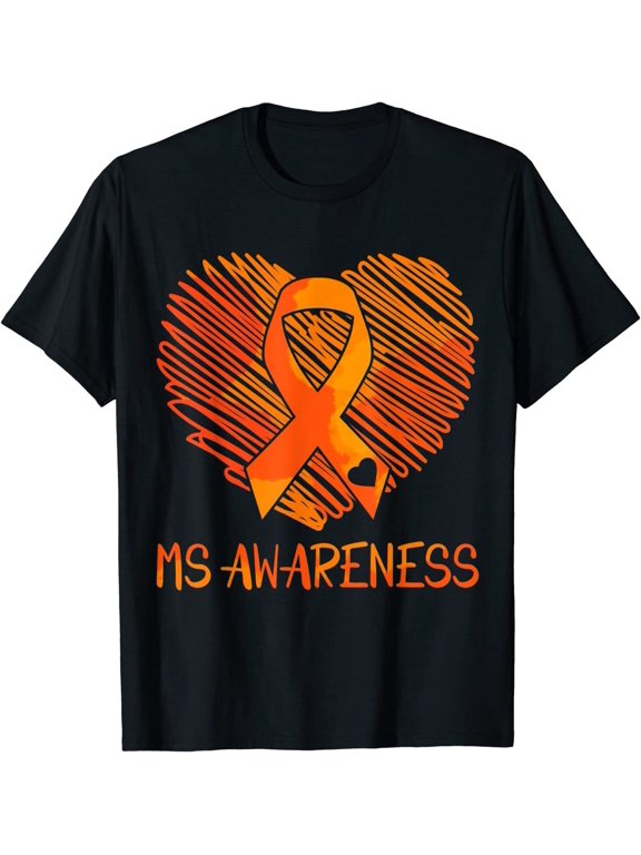 Ms Awareness Multiple Sclerosis Graphic T-Shirt, Size S-5XL