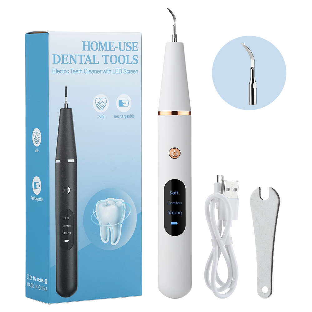 Ms.Dear teeth irrigator ultrasonic dental calculus scaler oral tartar removal plaque stains cleaner tooth whitening treatments