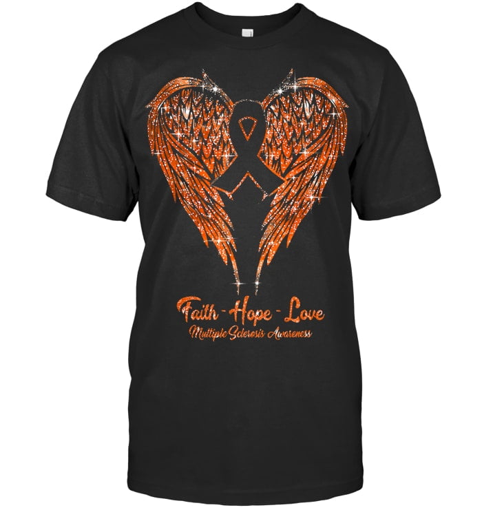 T-shirt Sensibilisation Sclérose En Plaques - Heavy Cotton - Personnalisable - USA