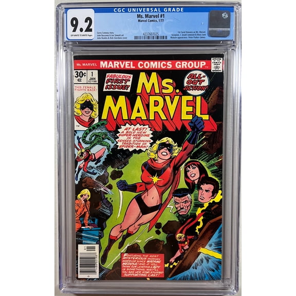 Ms. Marvel #1 - CGC 9.2 Comic Book