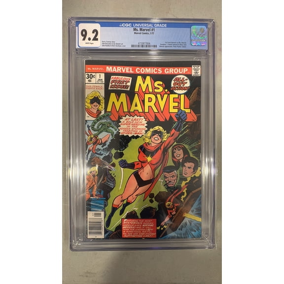 Ms. Marvel #1 - CGC 9.2 Comic Book