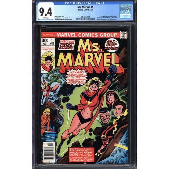Ms. Marvel #1 - CGC 9.4 Comic Book