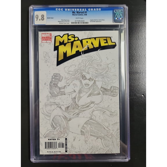 Ms. Marvel #1 - CGC 9.8 Comic Book