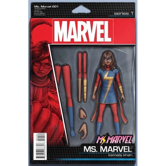 Ms Marvel #1 (Christopher Action Figure Var) Marvel Comics Comic Book