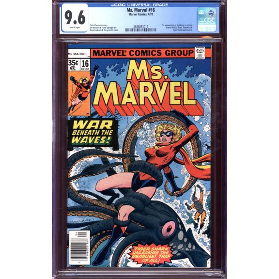 Ms. Marvel #16 - CGC 9.6 Comic Book