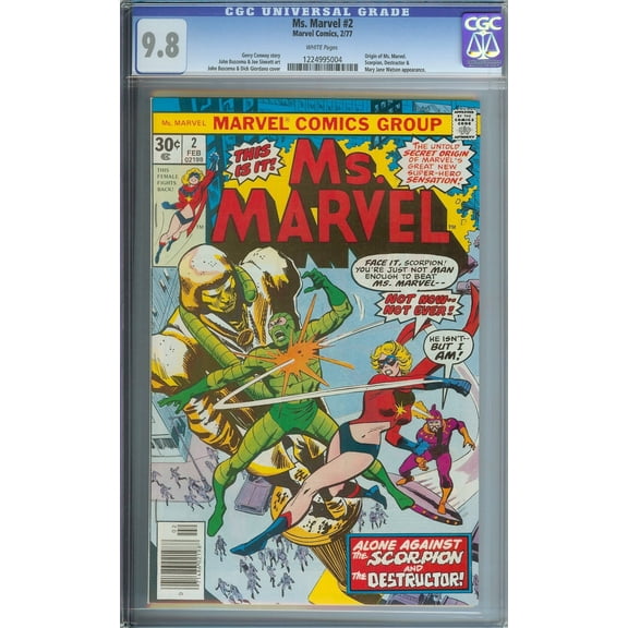 Ms. Marvel #2 - CGC 9.8 Comic Book
