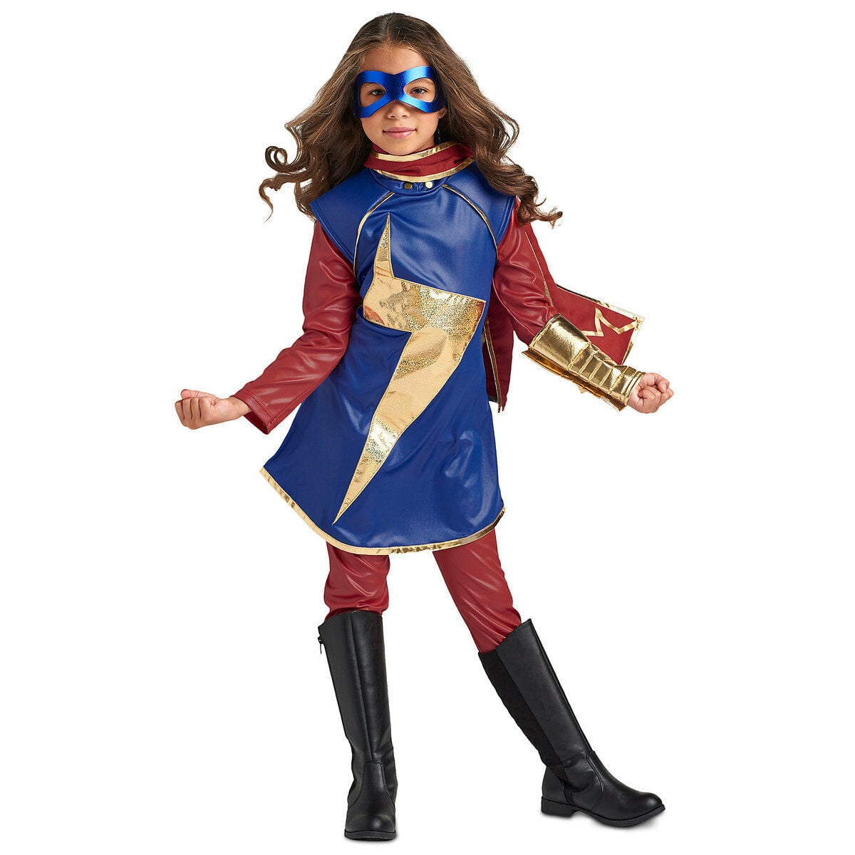 Captain Marvel Girls Dress Costume Captain Marvel Girls Dress Costume