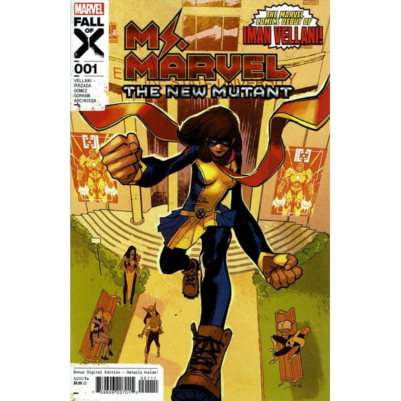 Ms. Marvel: The New Mutant #1 VF ; Marvel Comic Book