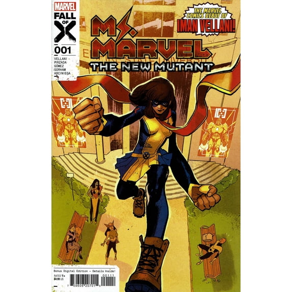 Ms. Marvel: The New Mutant #1 VF ; Marvel Comic Book