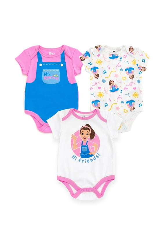 3 Pack Cosplay Bodysuits Newborn to Infant