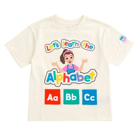 Ms. Rachel ABC T-Shirt with 3D Flap Infant to Toddler