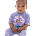 thumbnail image 1 of Ms. Rachel Baby Girls' Graphic Romper with Short Sleeves, Sizes 0/3M- 24M, 1 of 9