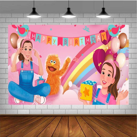 Ms Rachel Banner Poster Wall Decor Birthday Backdrop Background Party Supplies Taspestry