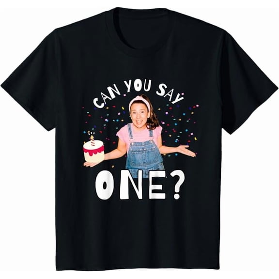 Ms.Rachel Birthday One Year Old Birthday Ms Rachel Youth T-Shirt For Boy Girl Kids Toddler, Black Color, Size XS