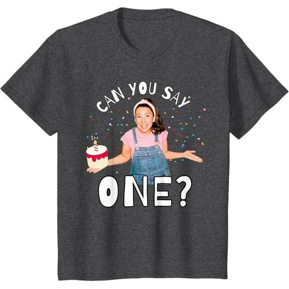 Ms.Rachel Birthday One Year Old Birthday Ms Rachel Youth T-Shirt For Boy Girl Kids Toddler, Dark Heather Color, Size XS