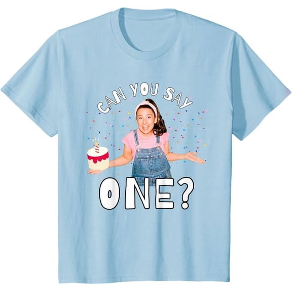 Ms.Rachel Birthday One Year Old Birthday Ms Rachel Youth T-Shirt For Boy Girl Kids Toddler, Light Blue Color, Size L