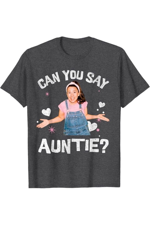 Ms. Rachel Birthday Shirt Can You Say Auntie Aunt T-Shirt For Men Women, Dark Heather Color, Size S