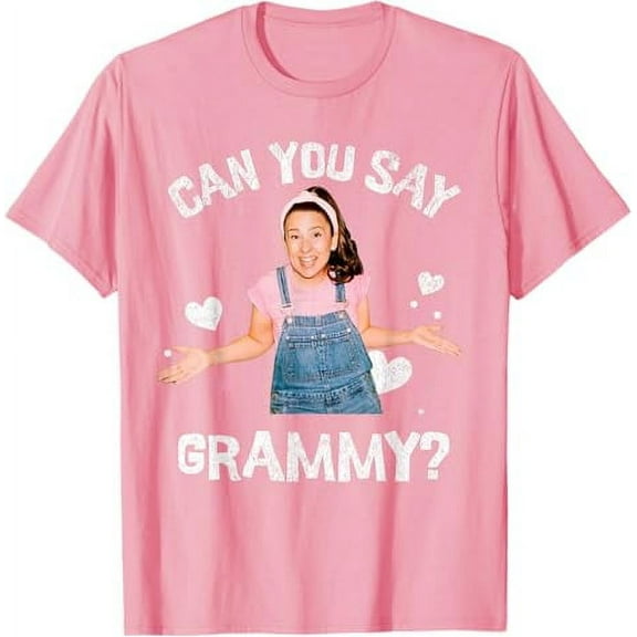 Ms.Rachel Birthday Shirt Can You Say Grammy T-Shirt For Men Women, Ms Rachel Fan Gift, Light Pink Color, Size M