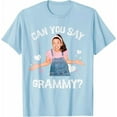 thumbnail image 1 of Ms.Rachel Birthday Shirt Can You Say Grammy Youth T-Shirt For Boy Girl Kids Toddler, Ms Rachel Fan Gift, Light Blue Color, Size XS, 1 of 4