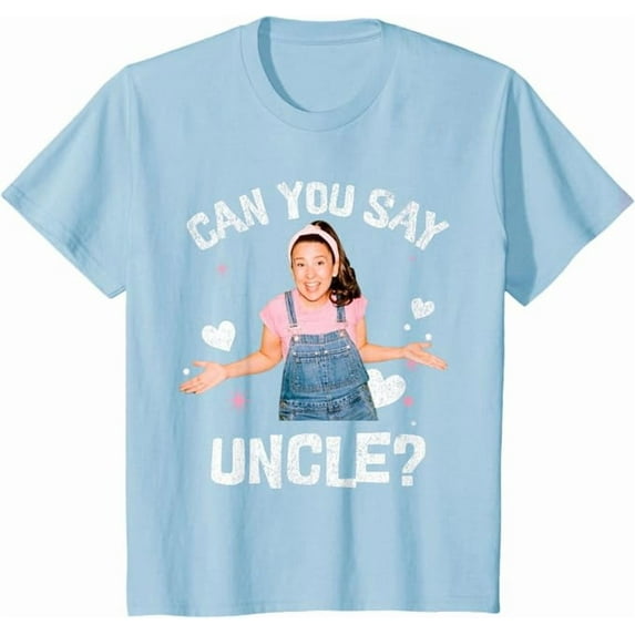 Ms.Rachel Birthday Shirt Can You Say Uncle Ms Rachel Youth T-Shirt For Boy Girl Kids Toddler, Light Blue Color, Size XL