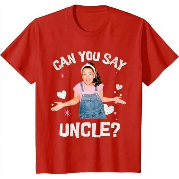 Ms.Rachel Birthday Shirt Can You Say Uncle Ms Rachel Youth T-Shirt For Boy Girl Kids Toddler, Red Color, Size XS