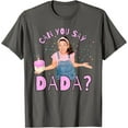 thumbnail image 1 of Ms.Rachel Can you Say Dada Dad Birthday Ms Rachel T-Shirt For Men Women, Charcoal Color, Size XL, 1 of 4