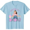 thumbnail image 1 of Ms.Rachel Can you Say Dada Dad Birthday Ms Rachel Youth T-Shirt For Boy Girl Kids Toddler, Light Blue Color, Size XS, 1 of 4