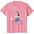 thumbnail image 1 of Ms.Rachel Can you Say Two Ms Rachel Birthday Pink Text Youth T-Shirt For Boy Girl Kids Toddler, Light Pink Color, Size L, 1 of 4