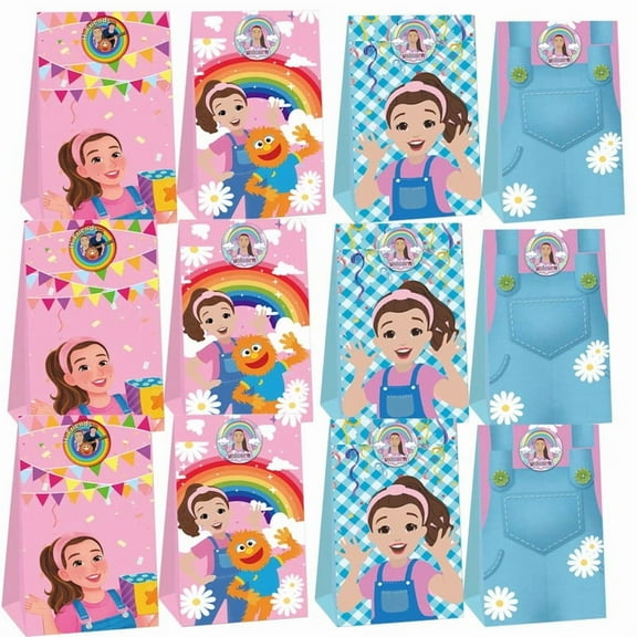 Ms Rachel Candy Bags Birthday Goodie Party Favor Decorations Treat Supplies