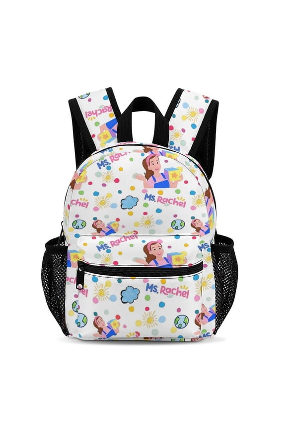 Ms. Rachel Cute Cartoon Lightweight Backpack for Teenagers 33.5x25x13.5cm