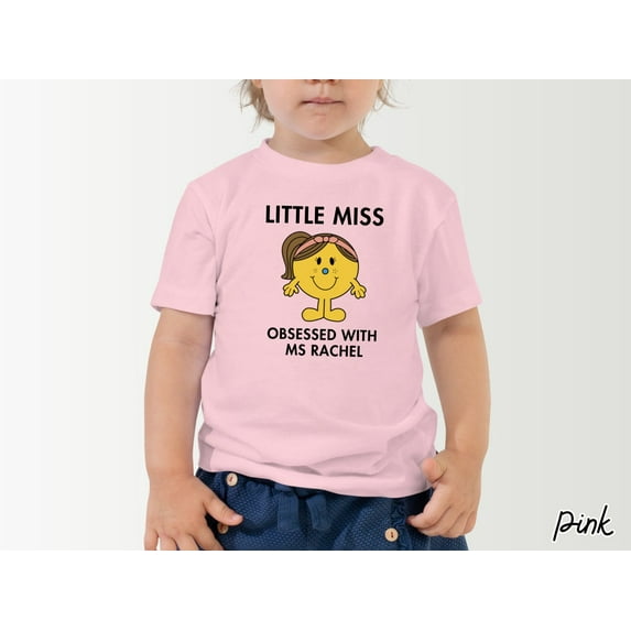 Ms Rachel Cute Little Miss Youth Toddler T-Shirt,Purple color,size YXL