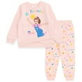 thumbnail image 1 of Ms. Rachel Fleece Crossover Sweatshirt and Jogger Pants Outfit Set Infant to Toddler, 1 of 5