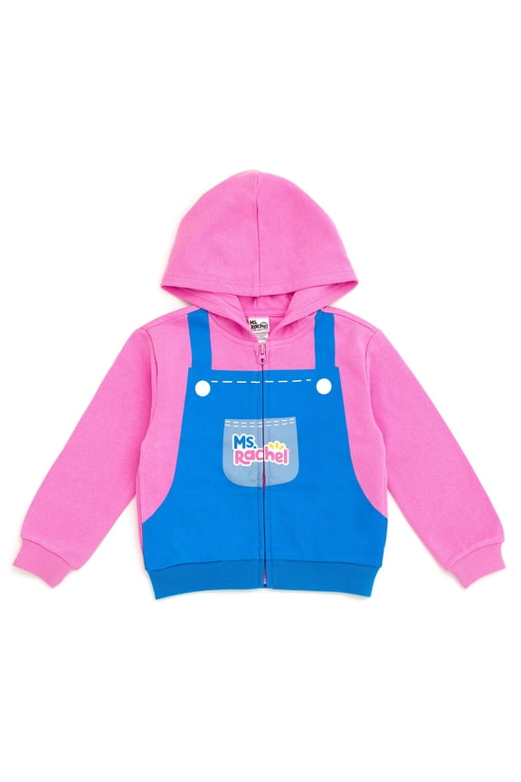 Fleece Zip Up Cosplay Hoodie Infant to Toddler