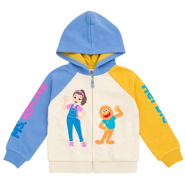 Ms. Rachel Herbie Fleece Zip Up Hoodie Infant to Toddler - Walmart.com