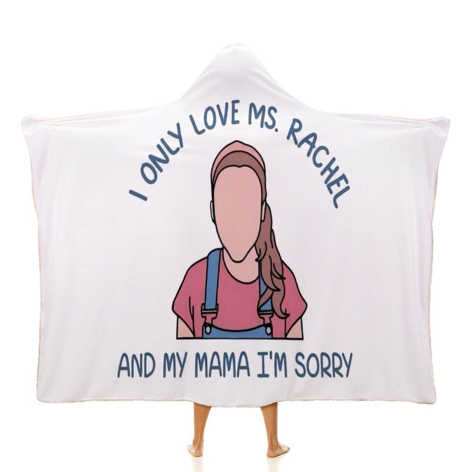 Ms Rachel Hooded blankets ponchos wearable for kids adults 60 quot x80 Ms Rachel Hooded blankets ponchos wearable for kids adults 60 quot x80