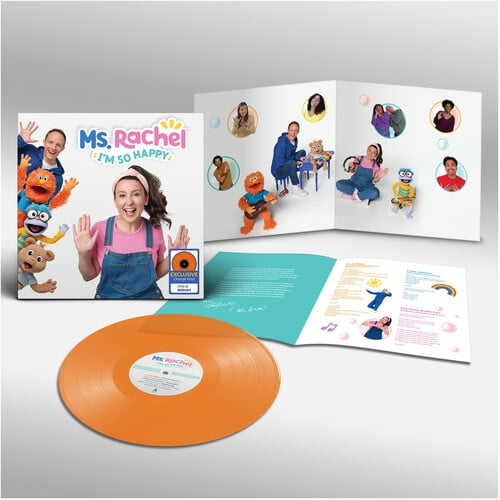Ms. Rachel - I'm So Happy - Walmart Exclusive Translucent Orange Vinyl
