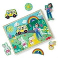 thumbnail interactive-video image 1 of Ms. Rachel™ Melissa & Doug® Wooden Song Peg Puzzle, 6-Piece with Full Songs, Toddler Toys for Boys and Girls Ages 2-5+ Years - FSC Certified, 1 of 12