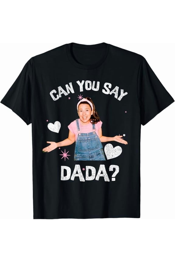 Ms.Rachel Preschool Mom Dad Can You Say DADA dad T-Shirt For Men Women, Black Color, Size 3XL