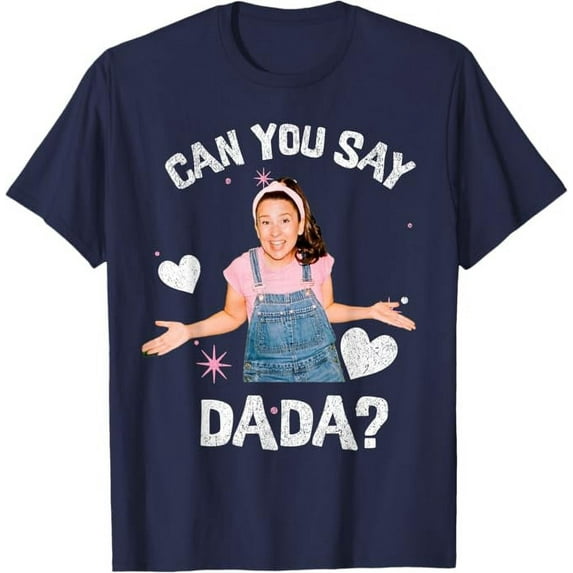Ms.Rachel Preschool Mom Dad Can You Say DADA dad T-Shirt For Men Women, Navy Color, Size 5XL