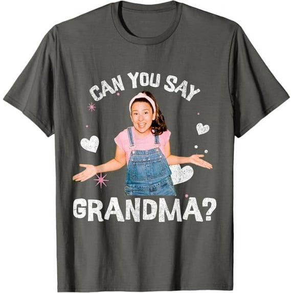 Ms.Rachel Preschool Mom Dad Can You Say Grandma T-Shirt For Men Women, Charcoal Color, Size S
