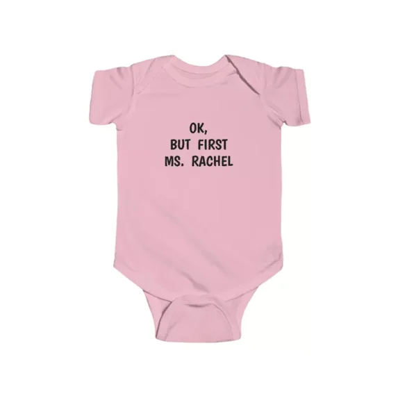 Ms Rachel Song For Littles Cute Infant Baby Bodysuit Cute Baby Onesie, BABY BODYSUIT LAT 4424