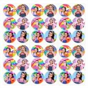 Ms Rachel Stickers Party Favors Labels Birthday Thank You Themed Round Circle Baby Shower 60pcs