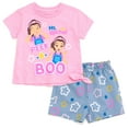 thumbnail image 1 of Ms. Rachel T-Shirt and Chambray Shorts Outfit Set Newborn to Toddler, 1 of 5