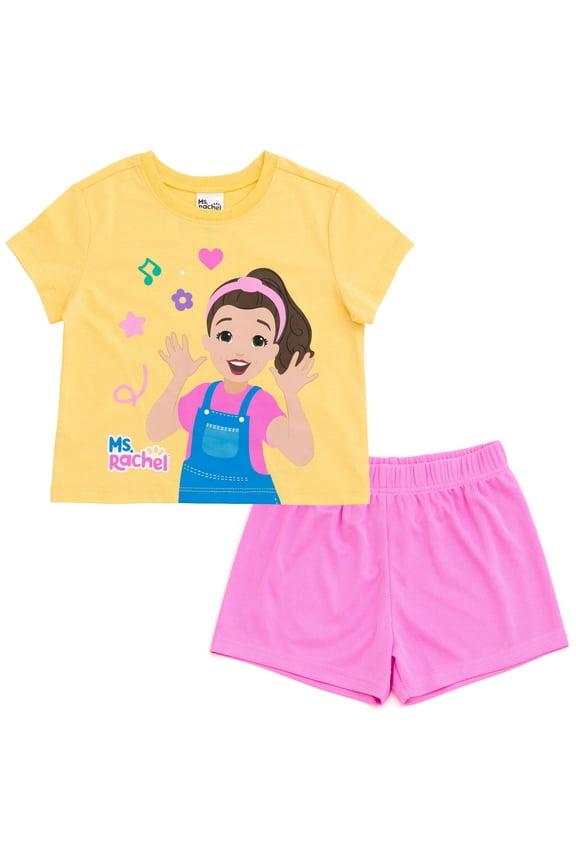 T-Shirt and Mesh Shorts Outfit Set Infant to Little Kid