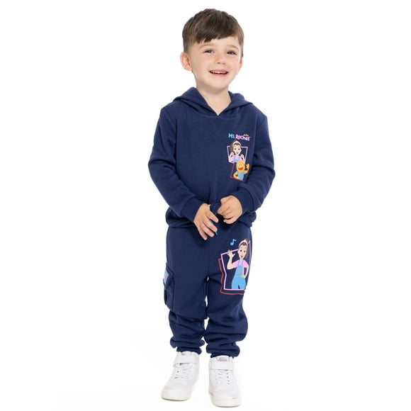 Ms. Rachel Toddler Boys Graphic Hoodie and Jogger Pants Set, 2-Piece, Sizes 12M-5T