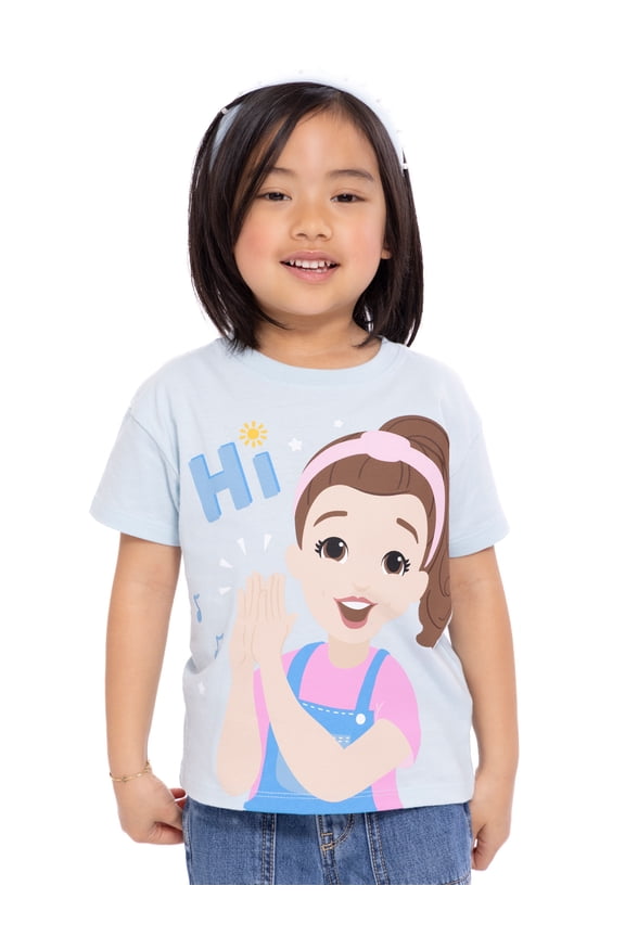 Ms. Rachel Toddler Short Sleeve Crewneck Tee, Sizes 12M-5T
