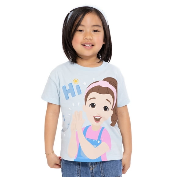 Ms. Rachel Toddler Short Sleeve Crewneck Tee, Sizes 12M-5T